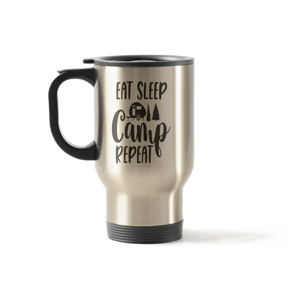 Campingfanstore Stainless Steel Silver Travel Mug