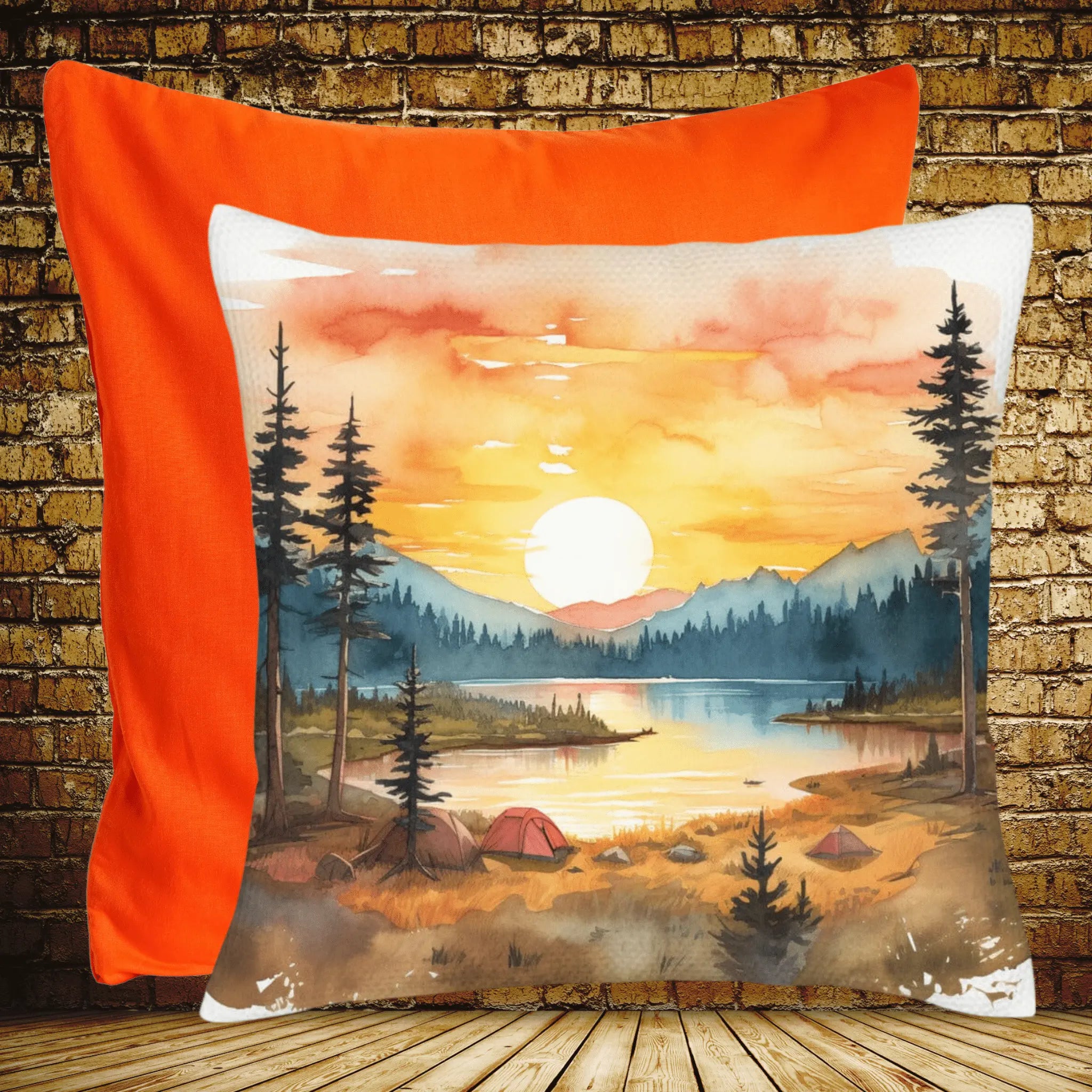Camp Patterned Linens High Quality Pillow Case
