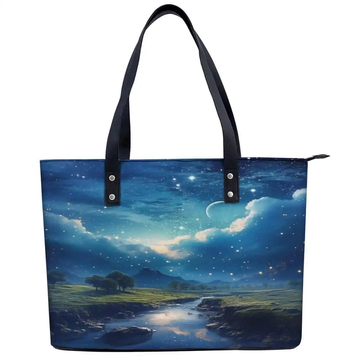 A Cloudy Day Cotton Canvas Premium Quality Tote Bag