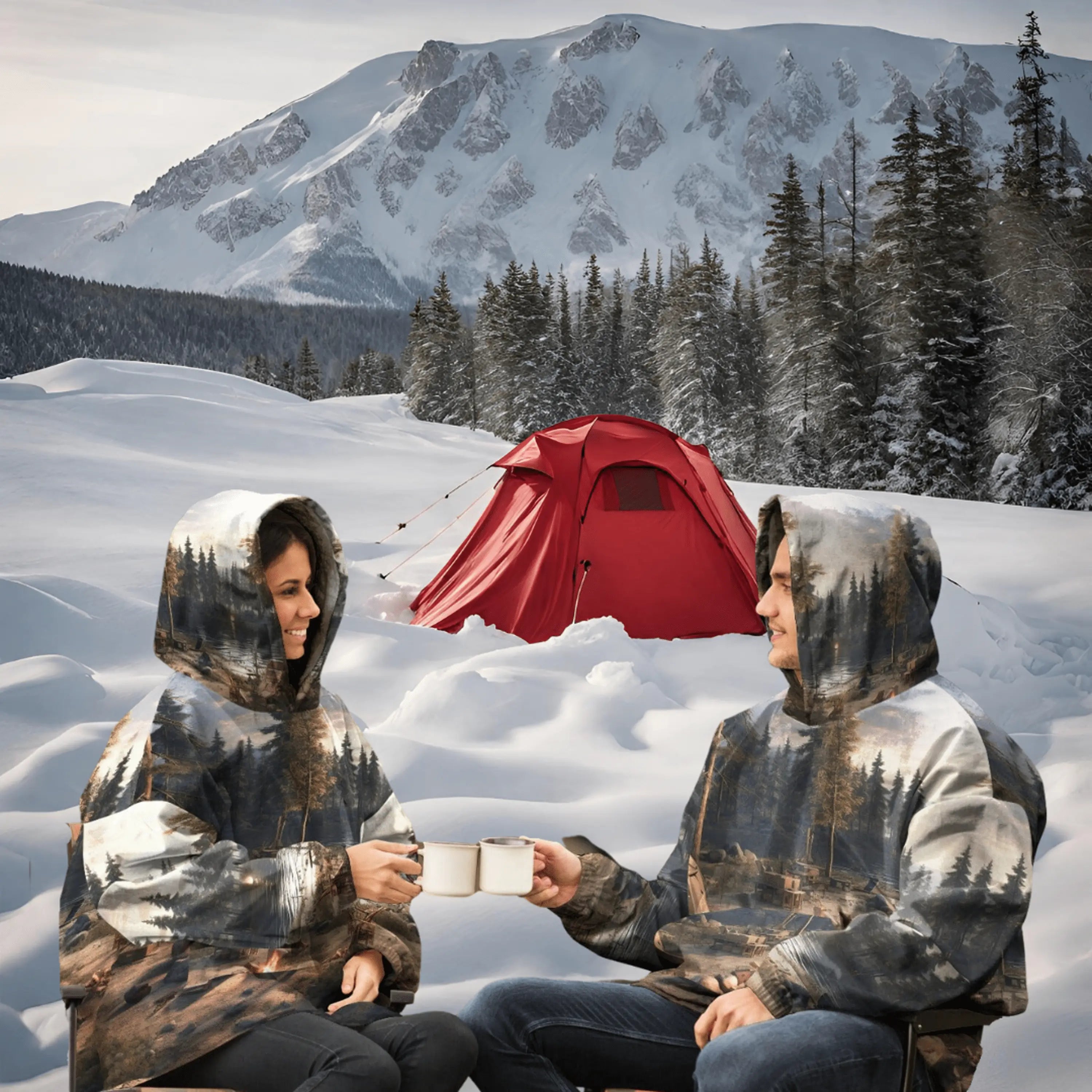 Best Unisex Soft And Cozy Campfire Snug Hoodie